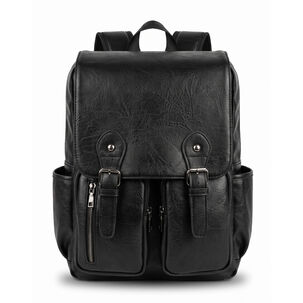 Mochila Zoe Unisex Estilo Vintage Cuero Sintetico Urbano