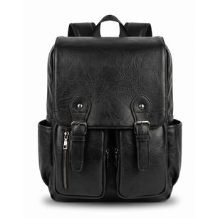 Mochila Zoe Unisex Estilo Vintage Cuero Sintetico Urbano