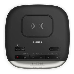 Radio Am Fm Reloj Digital Bluetooth Alarma Ar7606/37 Philips