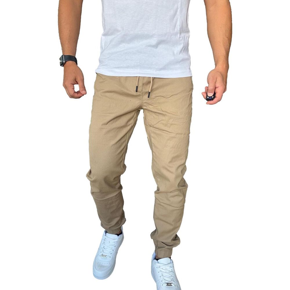 Jogger Mosaico Pantal&oacute;n Slim Fit Elasticado Colores image number 26.0