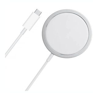 Cargador Magnético Inalámbrico Blanco 15w Maxam