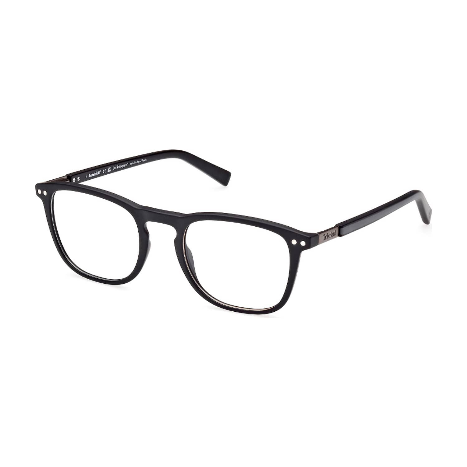 Lentes &Oacute;pticos Negro Matte Con Clip-on Timberland image number 1.0
