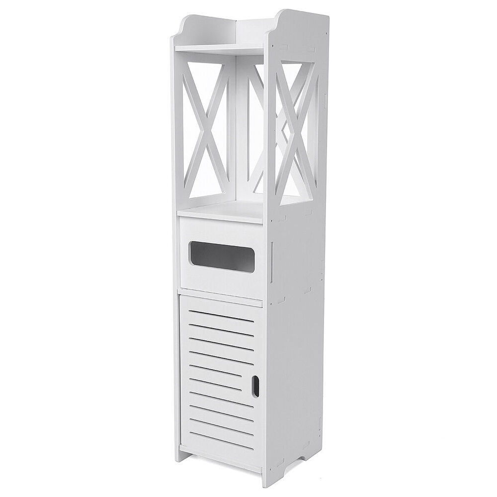 Estante Baño Organizador Multiuso 80x20x18 Cm Blanco image number 0.0