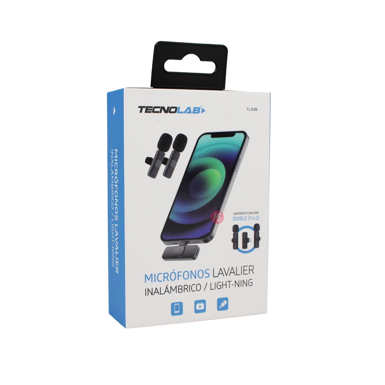 Micr&oacute;fonos Lavalier Inal&aacute;mbricos Conector Lightning - Ps image number 3.0