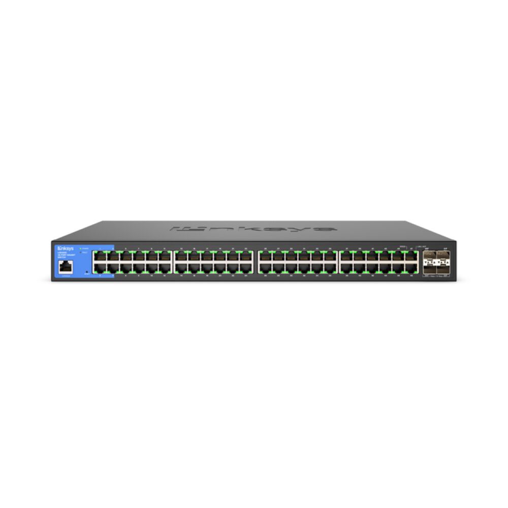 Switch Linksys Lgs352c 48 Ports Gigabit 4 Ports Sfp+10gbps image number 1.0