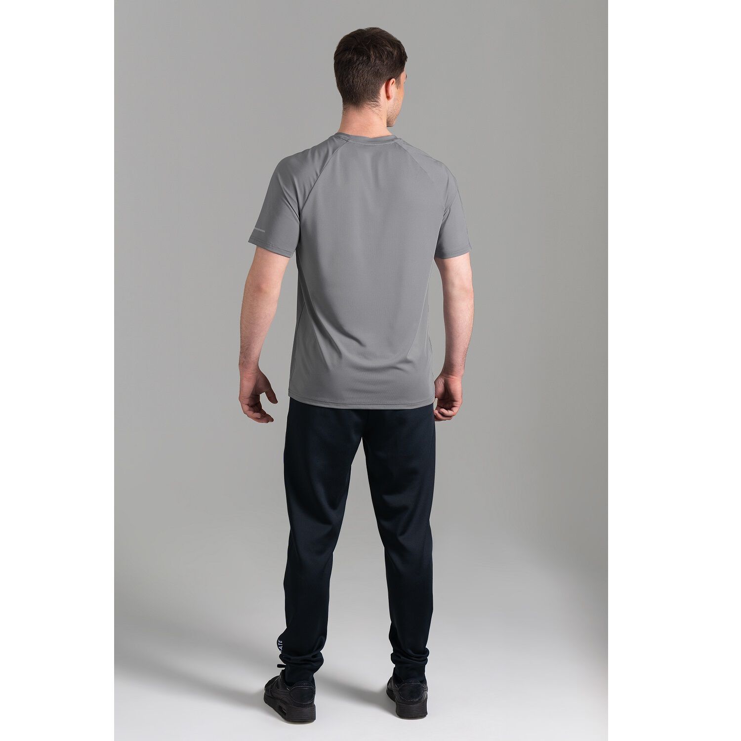 Ultimate Polera Mc Raglan Sport Hombre Silver - M image number 3.0