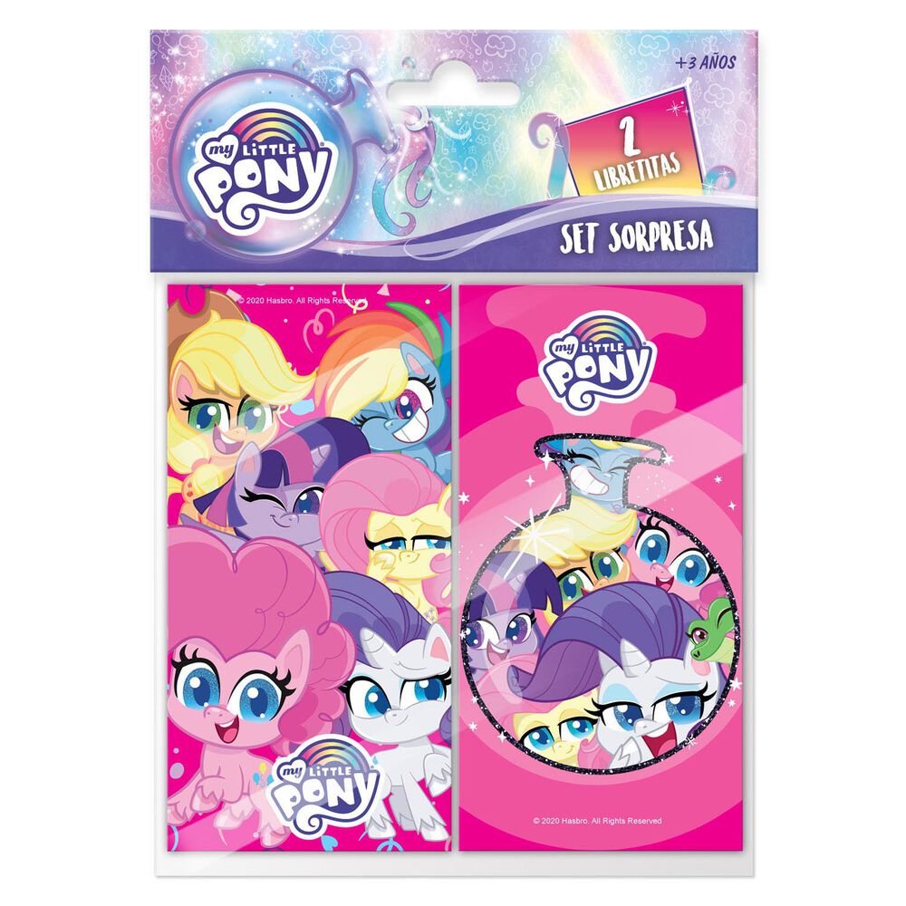 Set Sorpresas 2 Libretas My Little Pony image number 0.0