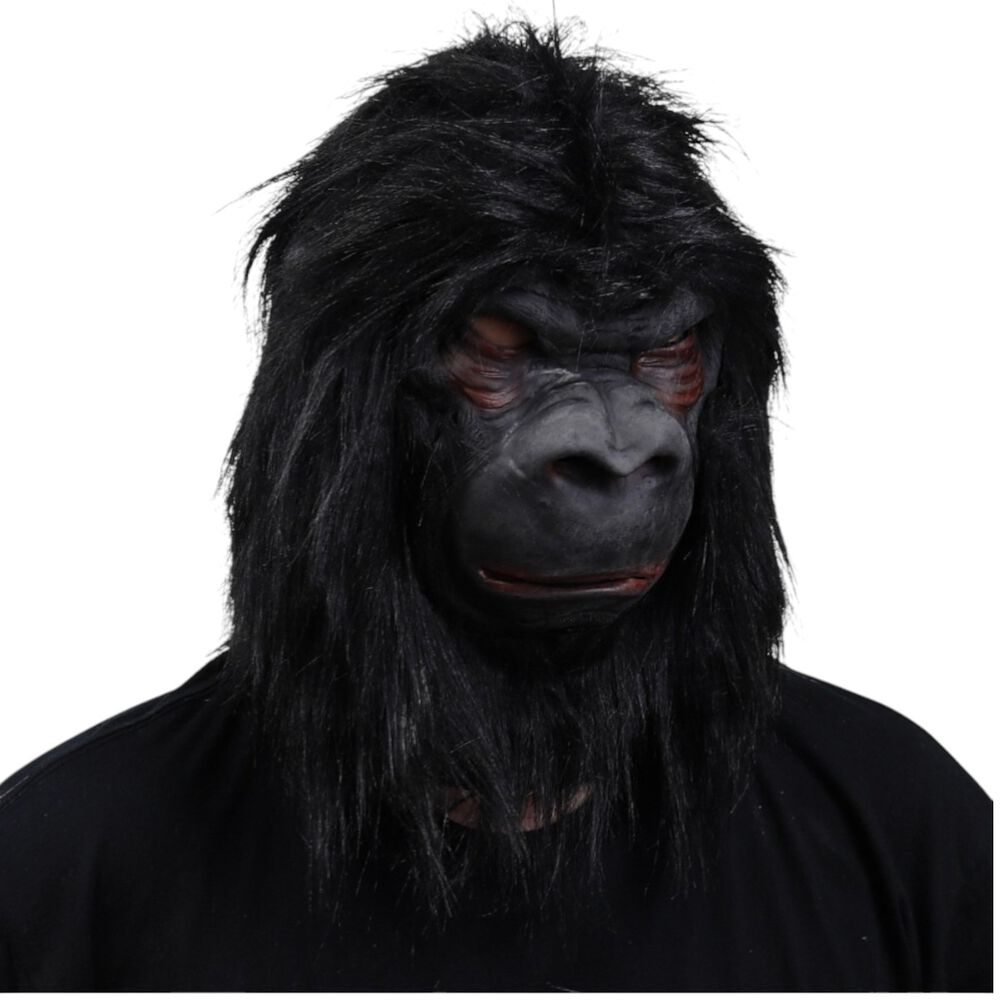 Máscara Látex Gorila Realista Disfraz Adulto Halloween image number 3.0
