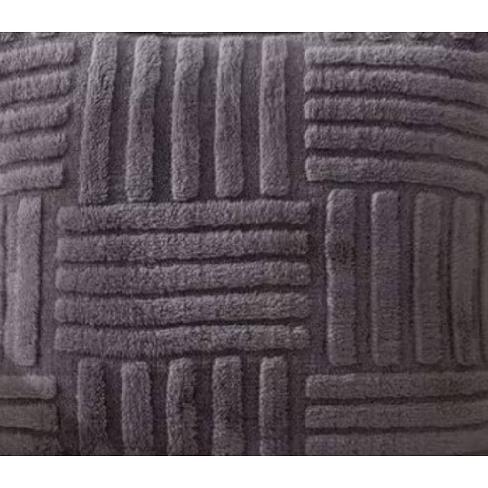 Funda Para Cojin Peludo Plush Medida 45x45cm Decoracion Morado image number 2.0
