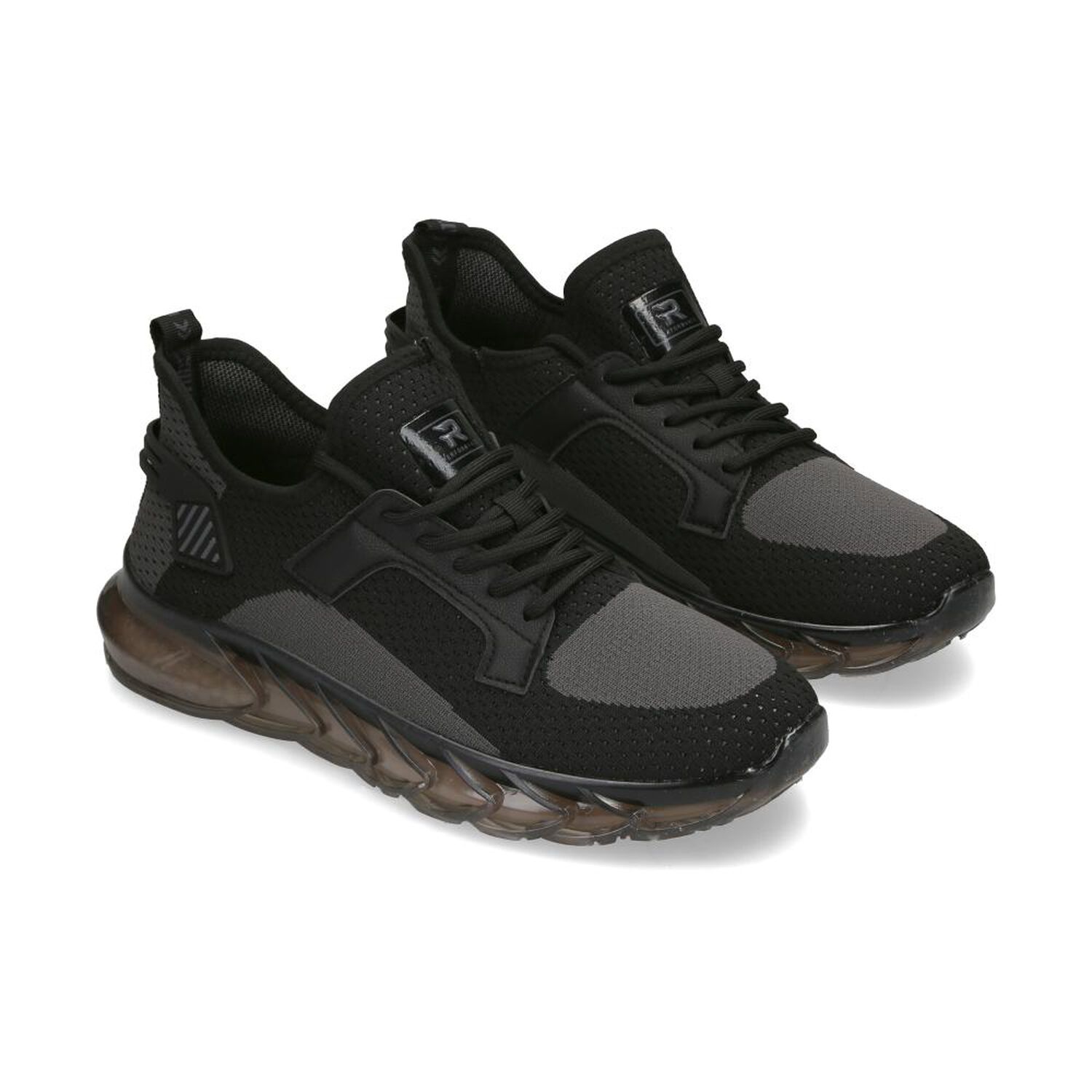 Zapatilla Urbana Hombre Rolly Go Black image number 1.0