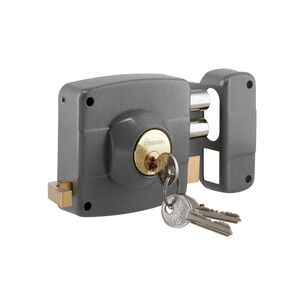 Cerradura Sobreponer Oister 110 - Gris