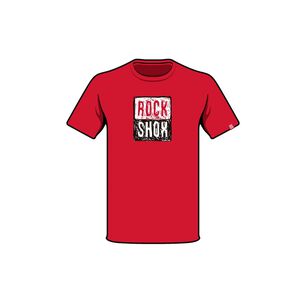 Polera Rockshox Manga Corta R2206 Rojo