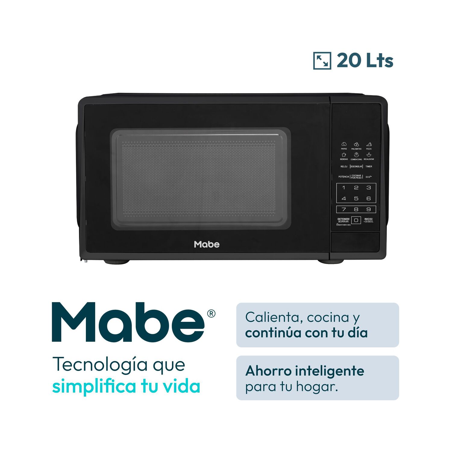 Microondas Mabe Hmm07chbn / 500 Watss image number 1.0