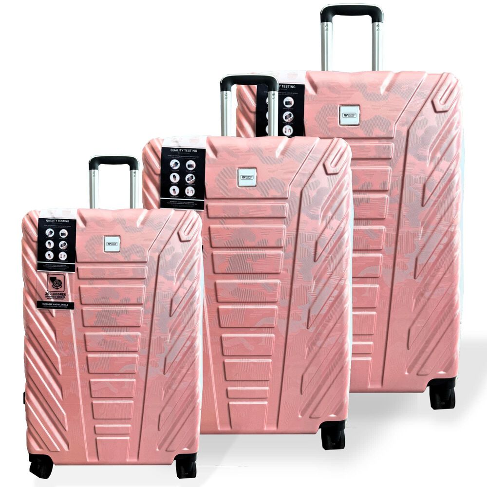 Maletas 10 20 25kg Yephome Set X3 Viaje Rosa image number 0.0