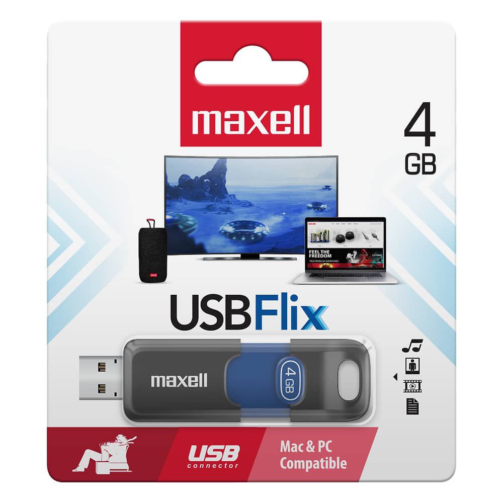 Pendrive Maxell Flix 4gb 2.0 image number 2.0