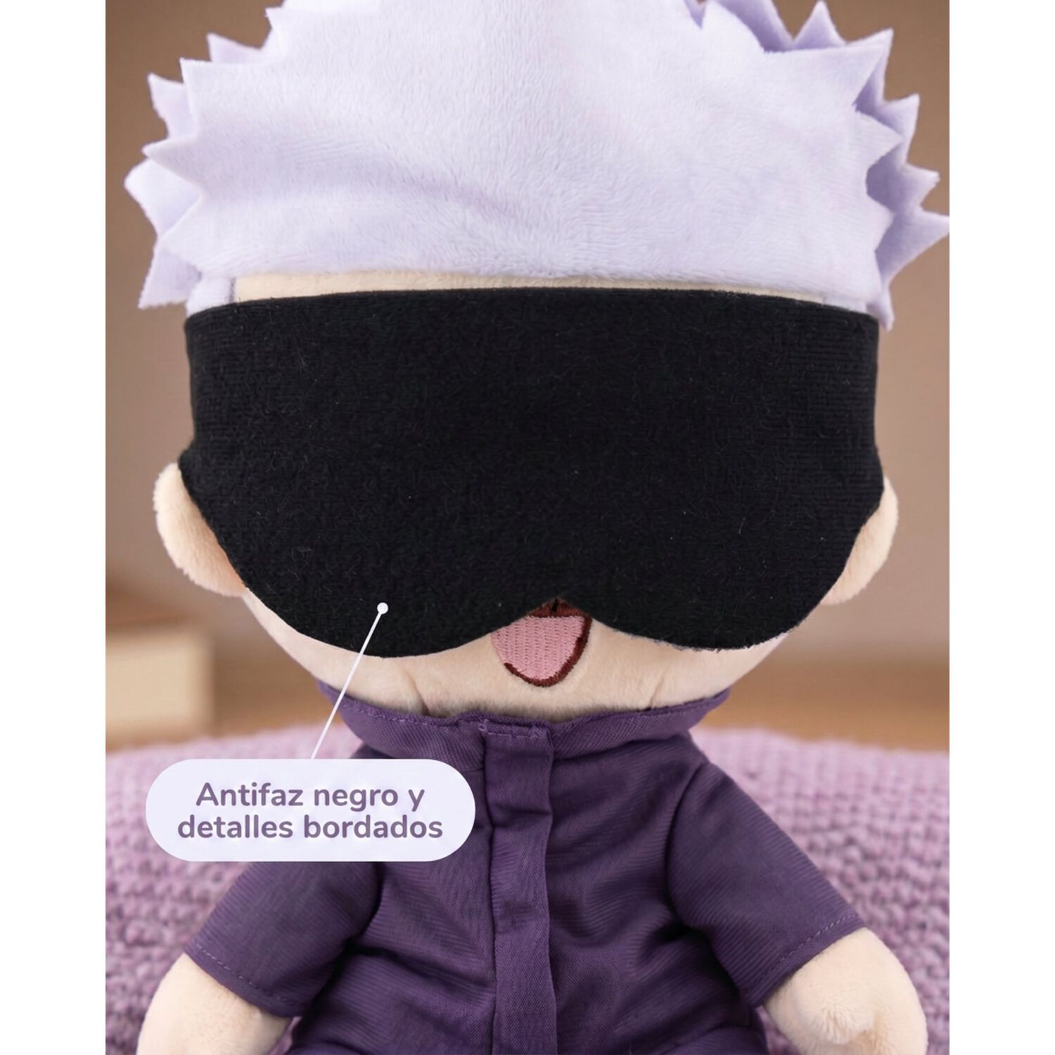 Peluche Satoru Gojo Jujutsu Kaisen Original Anime image number 1.0