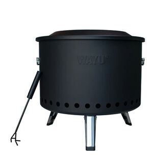 Fogon Braseo Doble Combustion 55cm Wayu Asado Parrilla