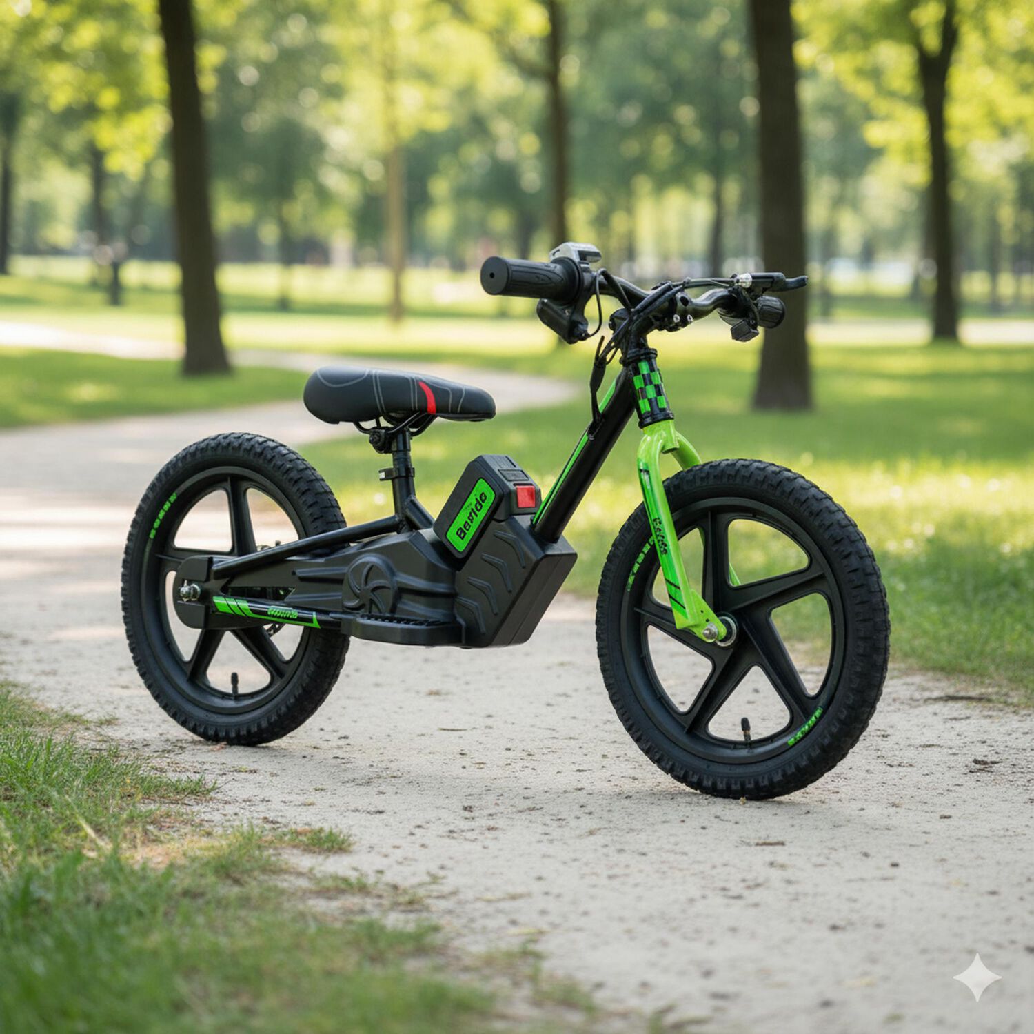 Bicicleta El&eacute;ctrica Beride Aro 12 Verde image number 1.0