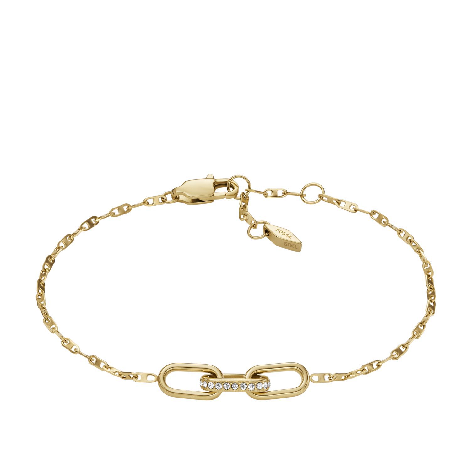 Pulsera Fossil Dorado Mujer Jf04525710 image number 0.0
