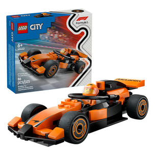 Lego City - Piloto De F1 Con Auto Mclaren - 60442