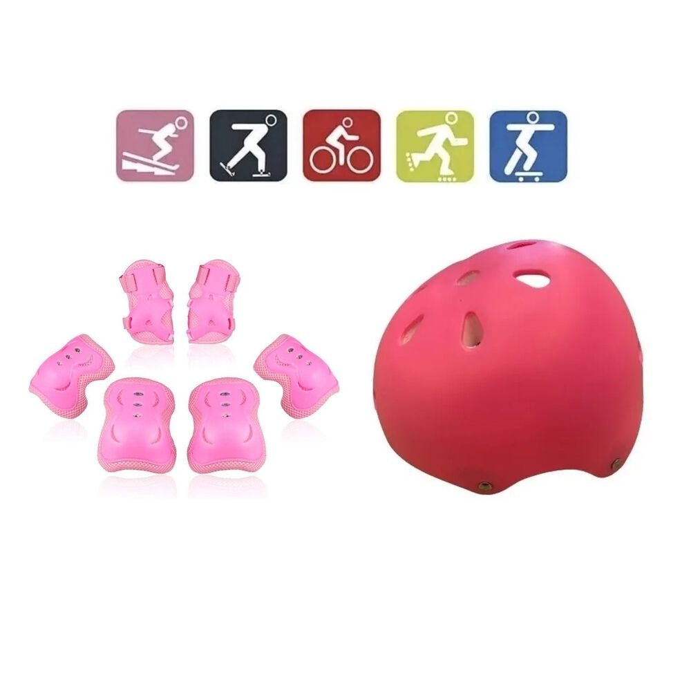 Set Casco + Protecci&oacute;n Ni&ntilde;os Bicicleta | Skate | Patines image number 10.0