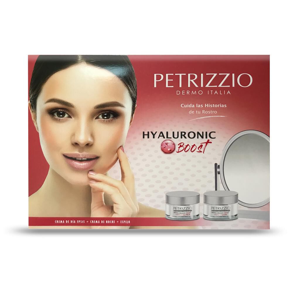Set De Tratamiento Petrizzio D&iacute;a Y Noche Hyaluronic Boost + Espejo image number 0.0