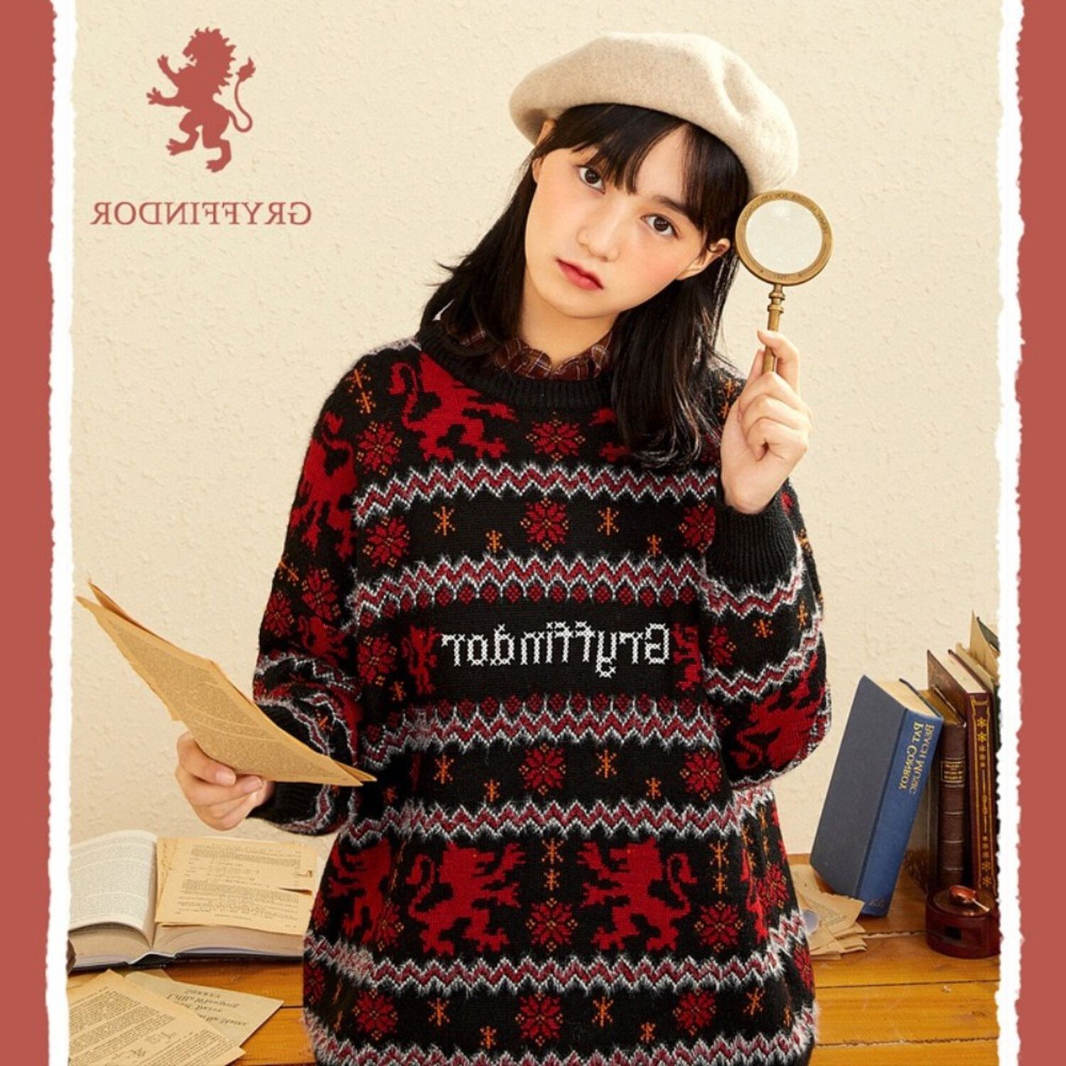Sweater Mujer Slytherin Harry Potter Chaleco image number 7.0