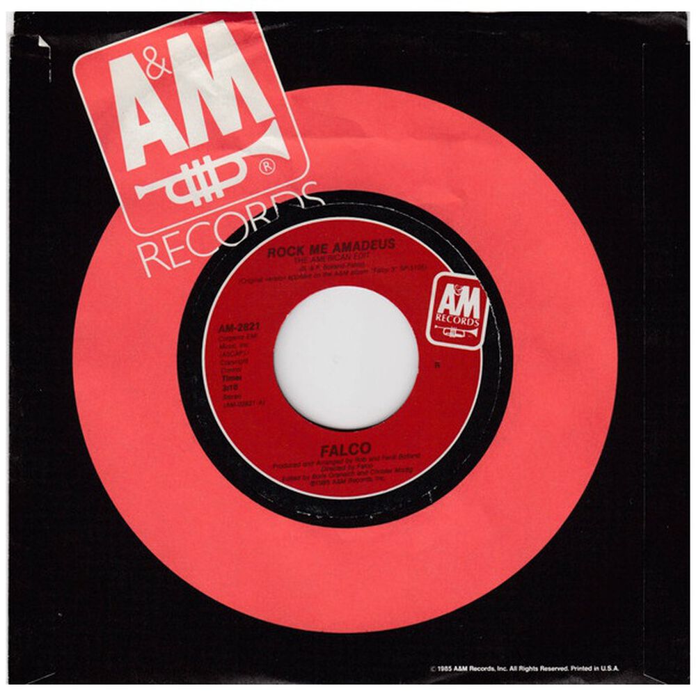 Falco - Rock Me Amadeus | 7" Single Usado image number 0.0
