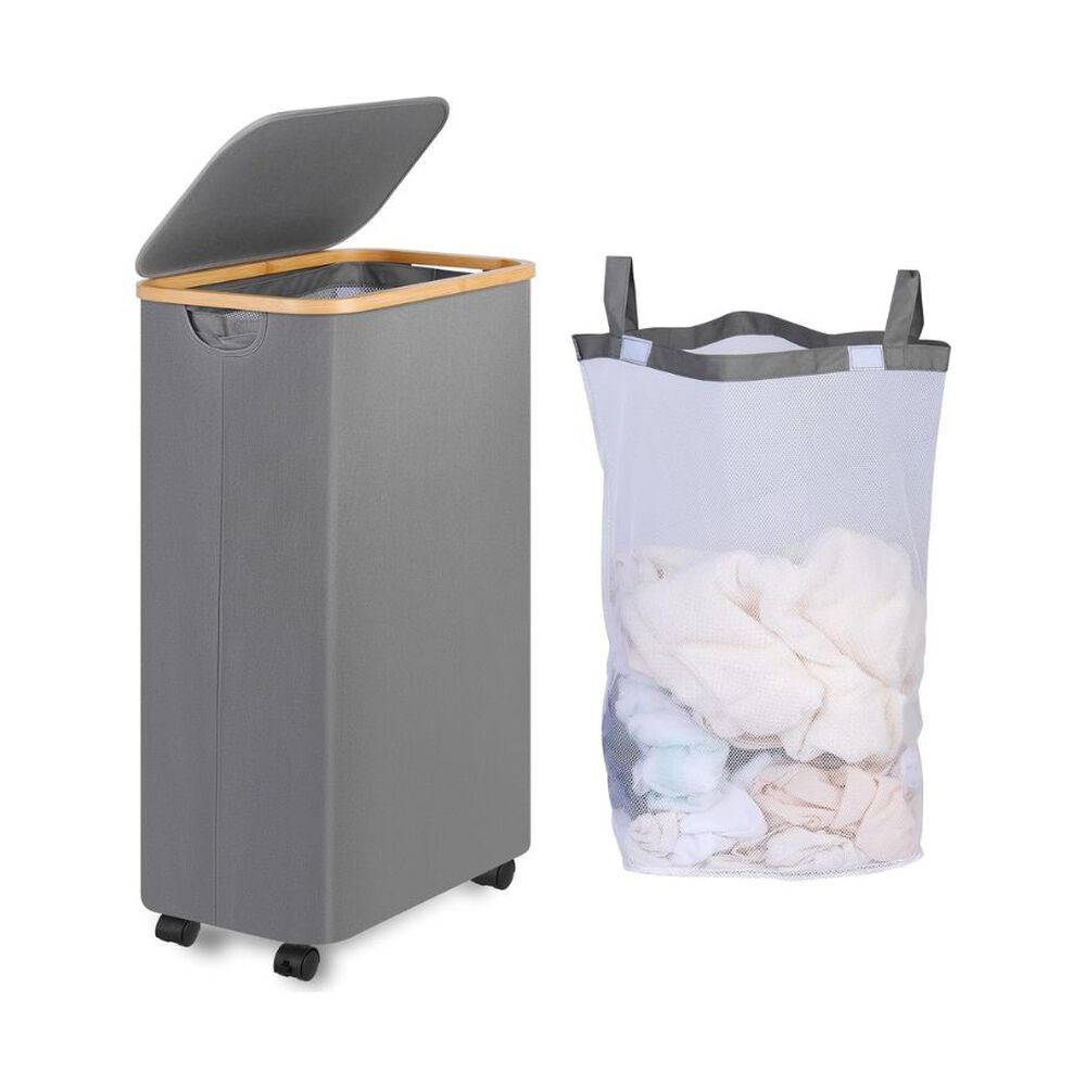 Cesto Ropa Sucia 75l Con Tapa Bolsa Extraible image number 2.0