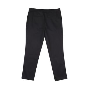 Pantal&oacute;n Liso Con Bolsillos Tiro Alto Regular Mujer Lesage