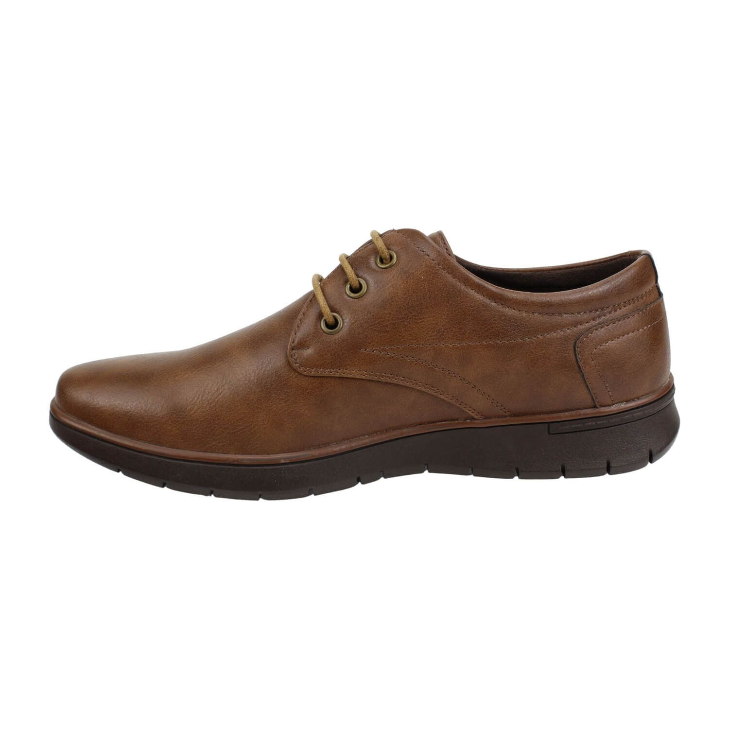 Zapato Casual Hombre New Walk Zm21-0718 Caf&eacute; image number 2.0