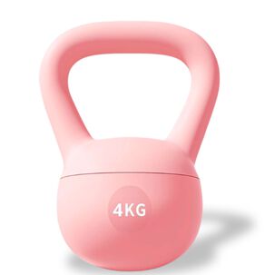 Pesa Rusa Kettlebell 4kg Crossfit Rosado