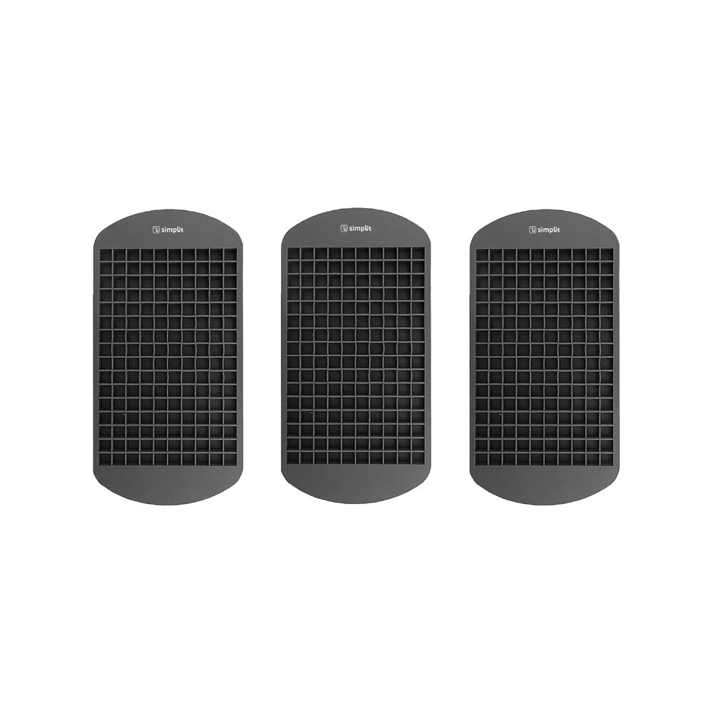 Pack 3 Cubeta De Hielo Silicona 160 Mini Hielos image number 0.0