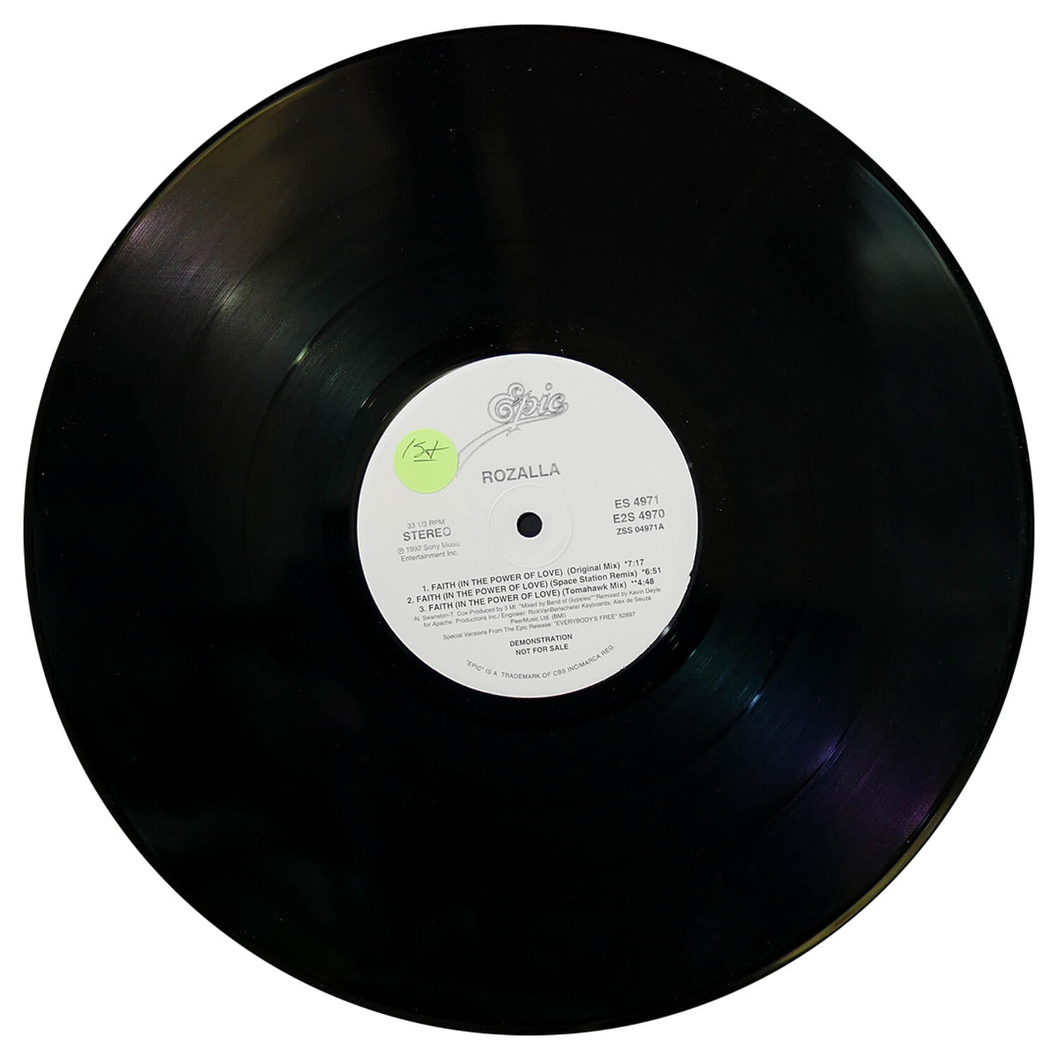 Rozalla - Faith (in The Power Of Love) (2 Vinyl Set) | 12" Maxi Single Usado image number 3.0