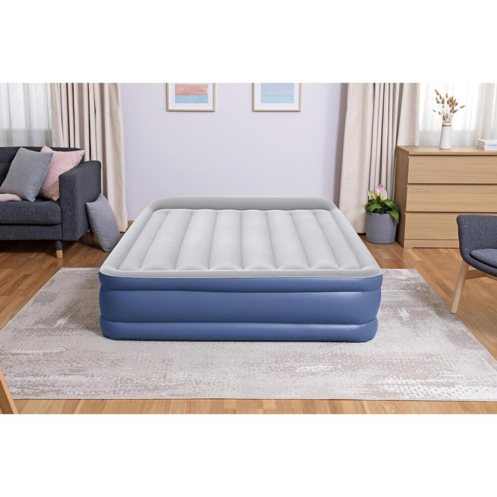 Colchón Inflable Bestway Tritech Tamaño Queen De 2,03 M X 1,52 M X 46 Cm Con Bomba De Ca Incorporada image number 6.0