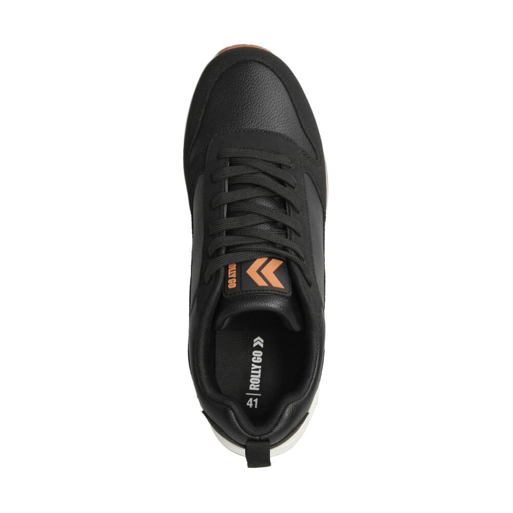 Zapatilla Urbana Hombre Rolly Go Black image number 4.0