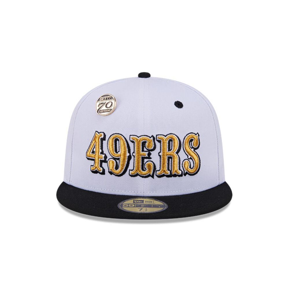 Gorro 59fifty Nfl San Francisco 49ers 59fifty Day White image number 2.0