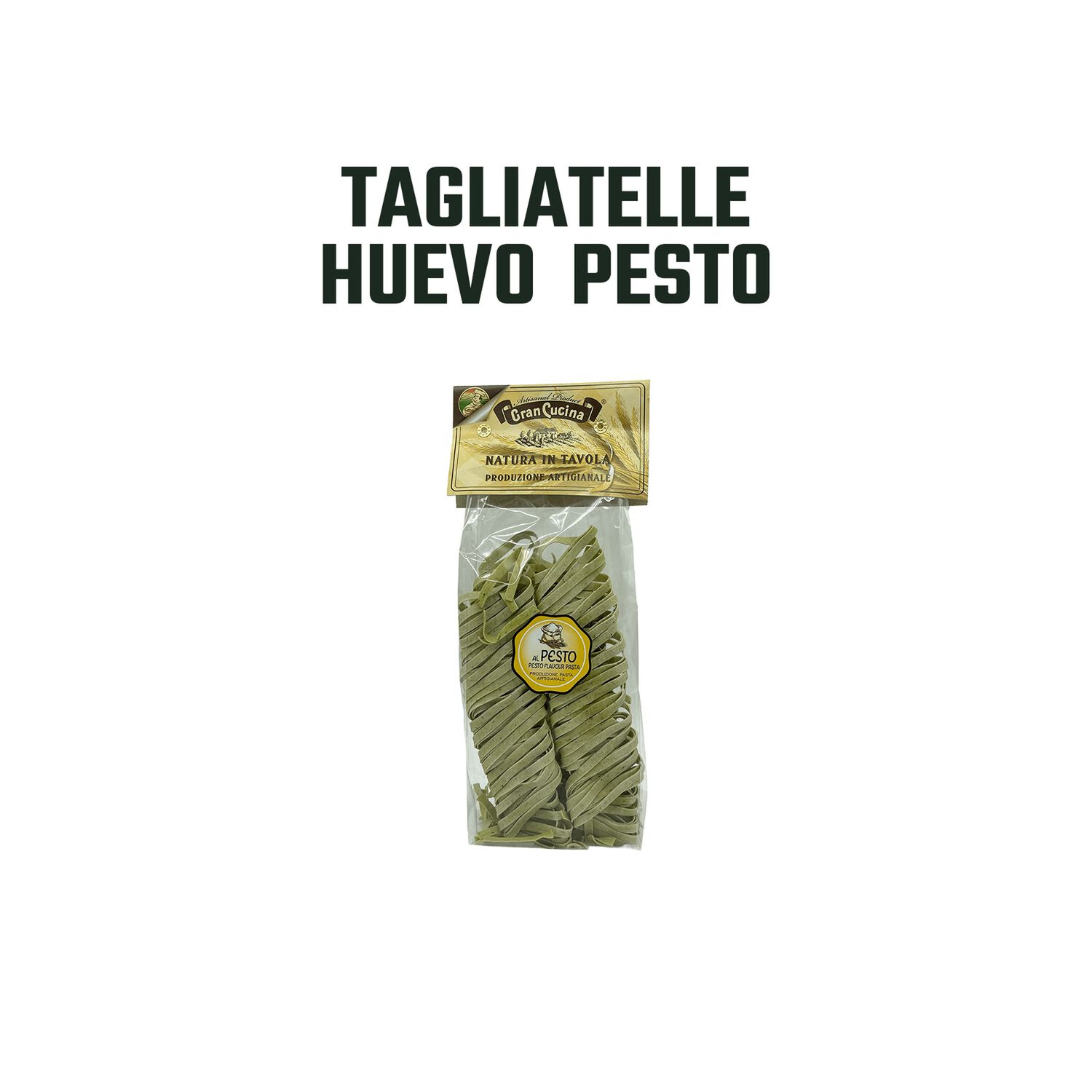 Tagliatelle Al Huevo Con Pesto Gran Cucina 1 X 250 Gr image number 2.0