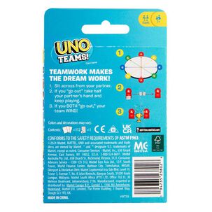 Juego De Cartas Uno Teams