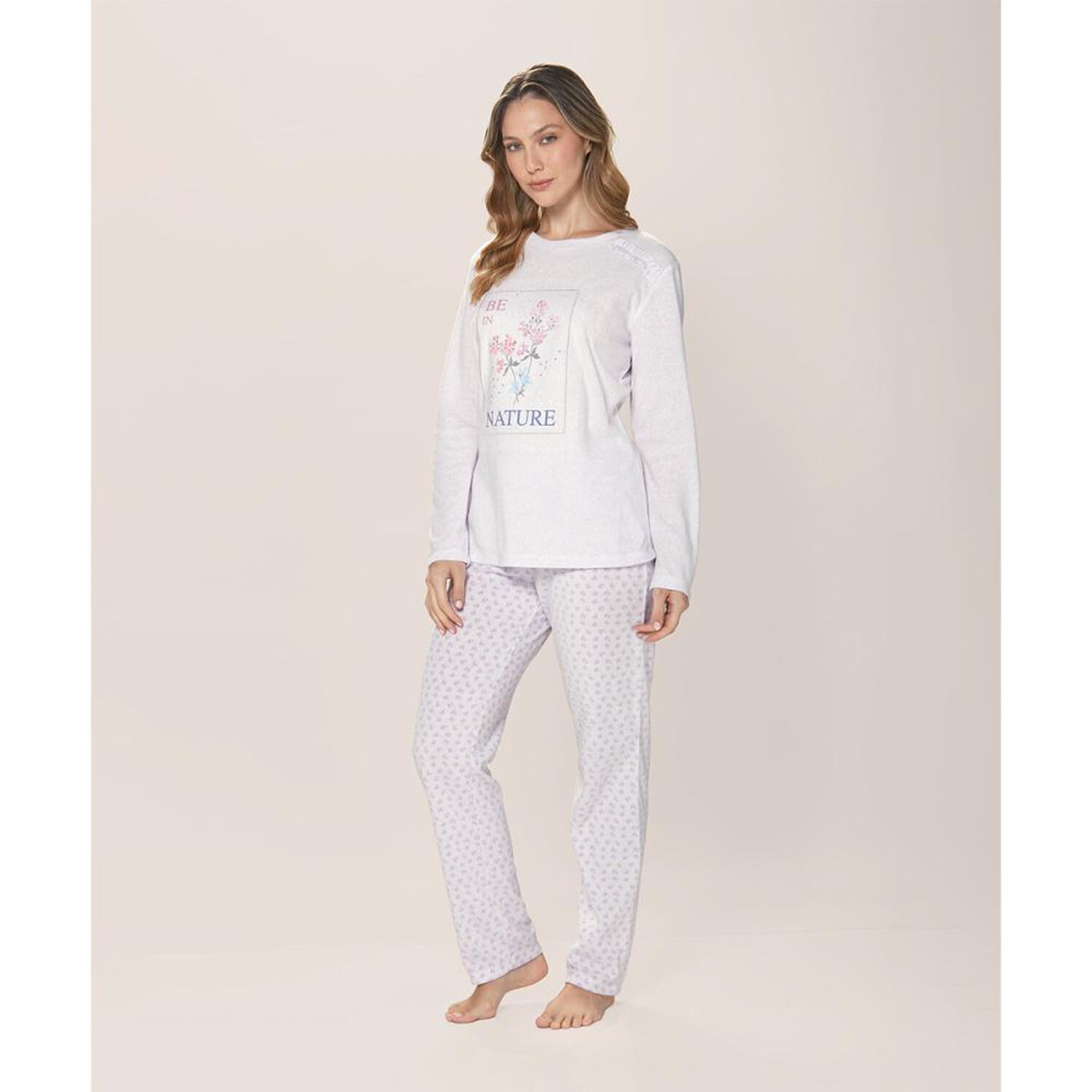 Pijama Micropolar Lady Genny image number 1.0