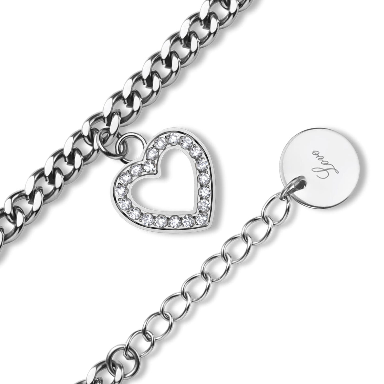 Pulsera Bering 650-17-190 Plateado image number 1.0