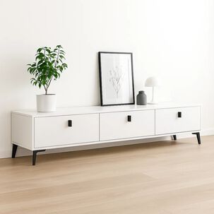 Rack De Tv O Buffet Con Cajones Alpine