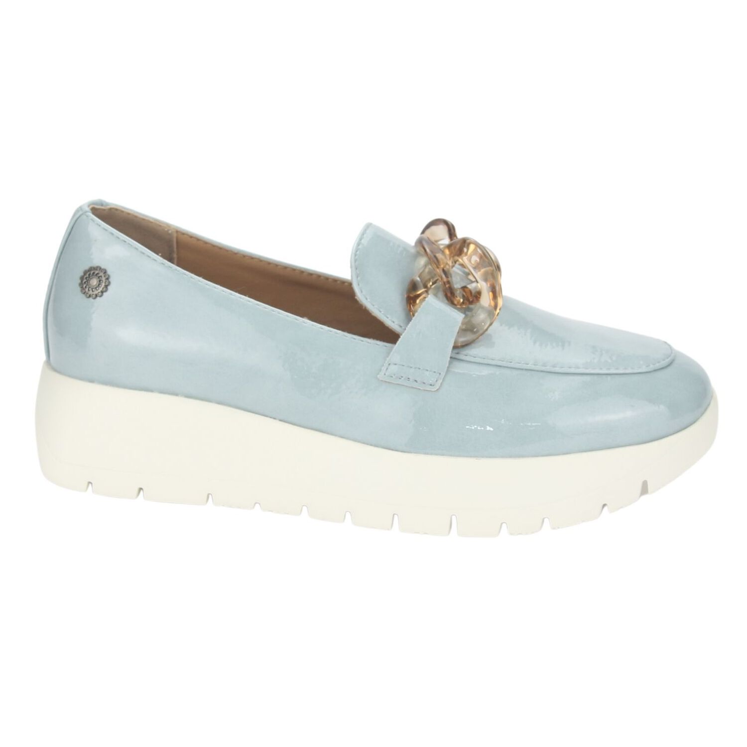 Mocasin Chalada Mujer Wonder-1 Azul Casual image number 0.0