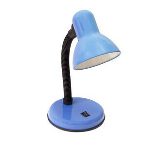 L&aacute;mpara Escritorio Led Flexible Direccional Base Luz Led Negro