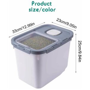 Contenedor De Alimentos Para Mascota Herm&eacute;tico