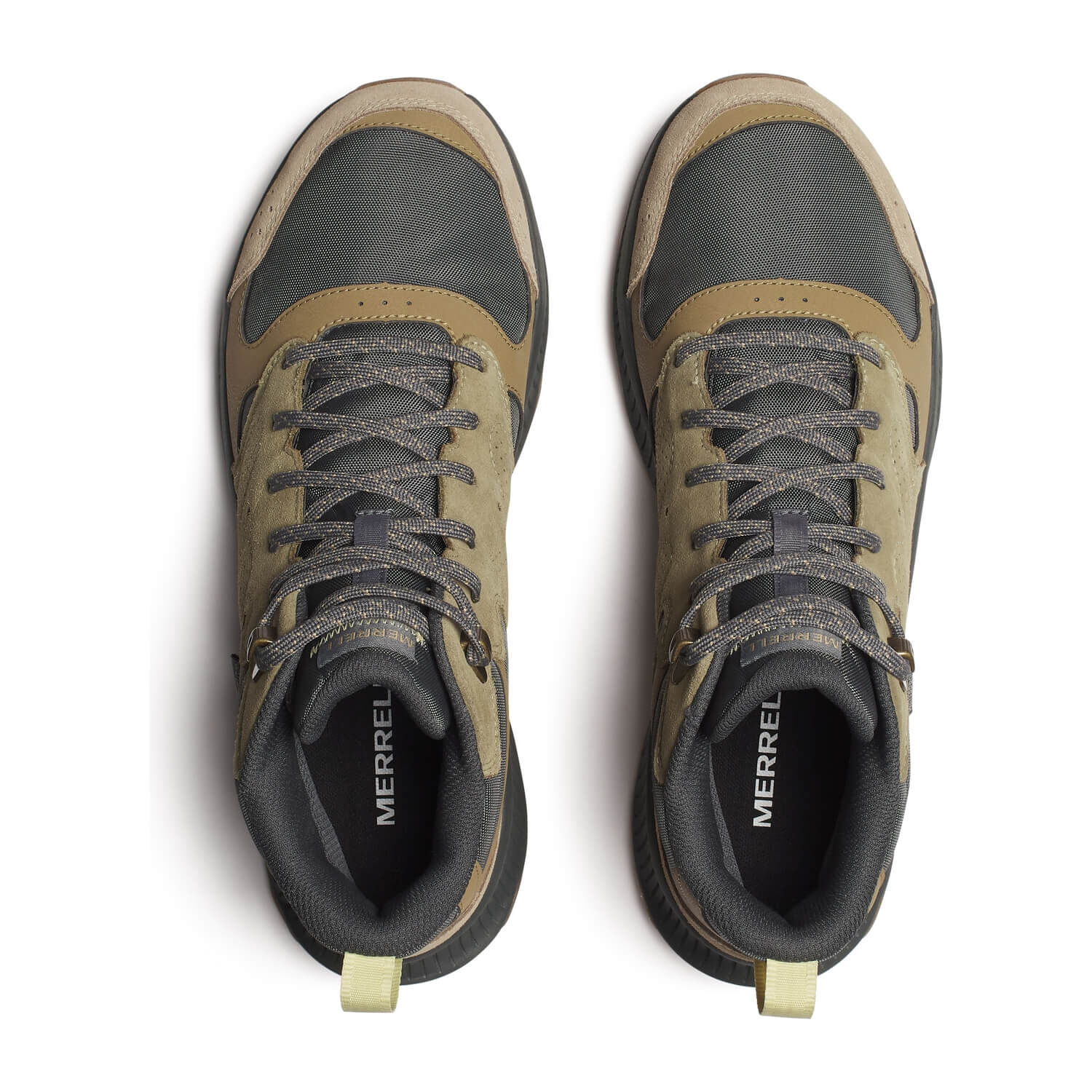 Bot&iacute;n Merrell Tempo Sol Mid Impermeable Verde Hombre image number 4.0