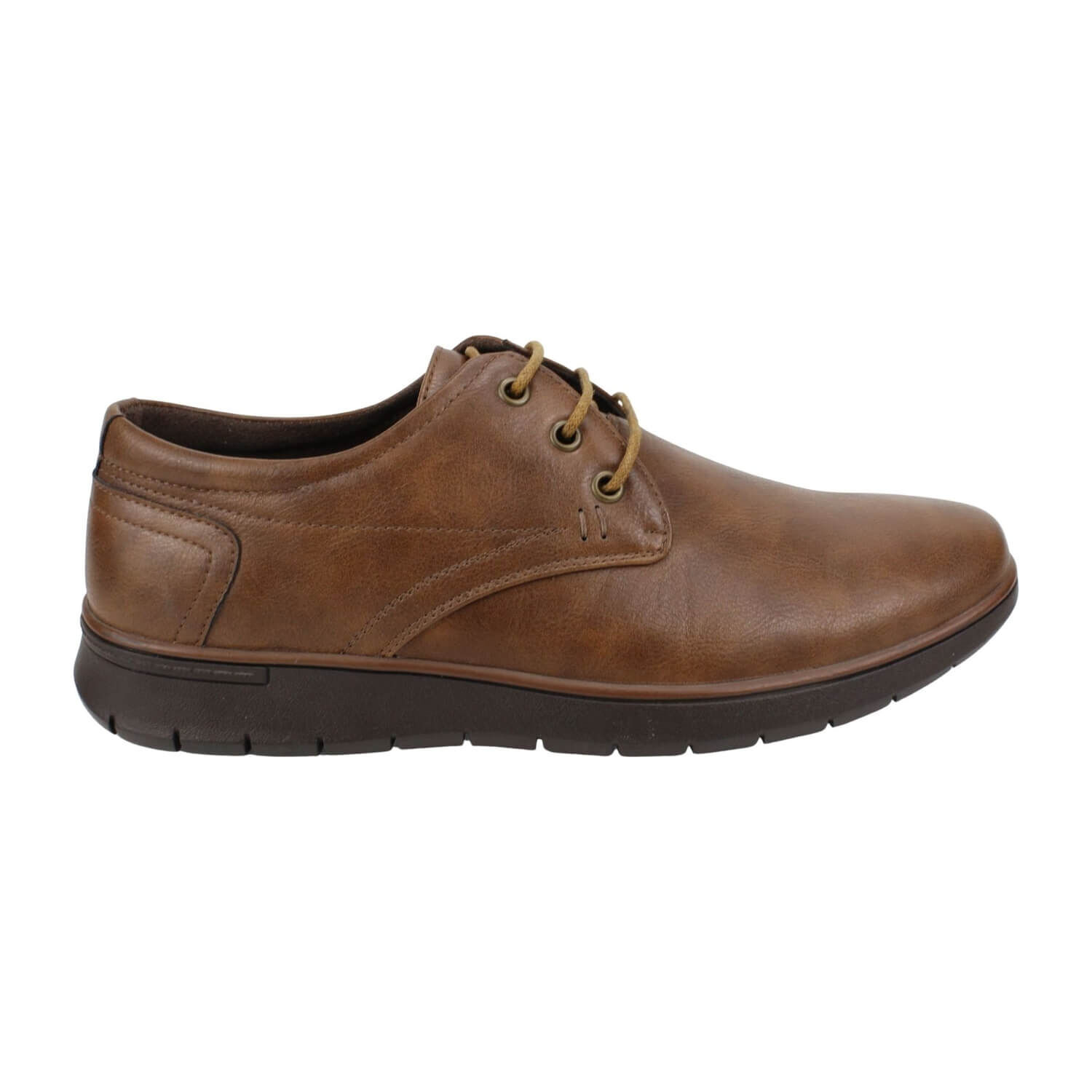 Zapato Casual Hombre New Walk Zm21-0718 Caf&eacute; image number 0.0