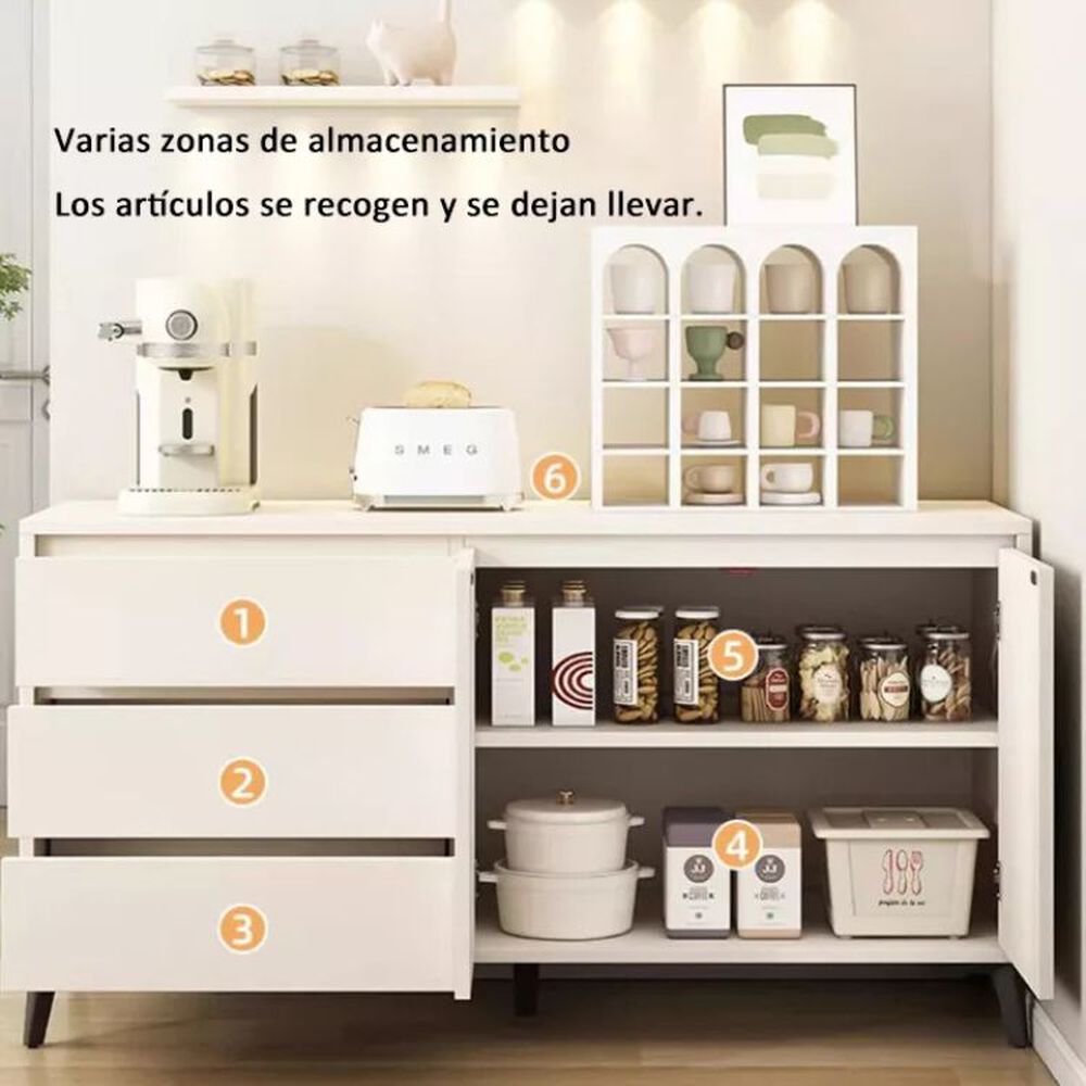Rack Multifuncional Estantería 140x40x75 Cm image number 5.0