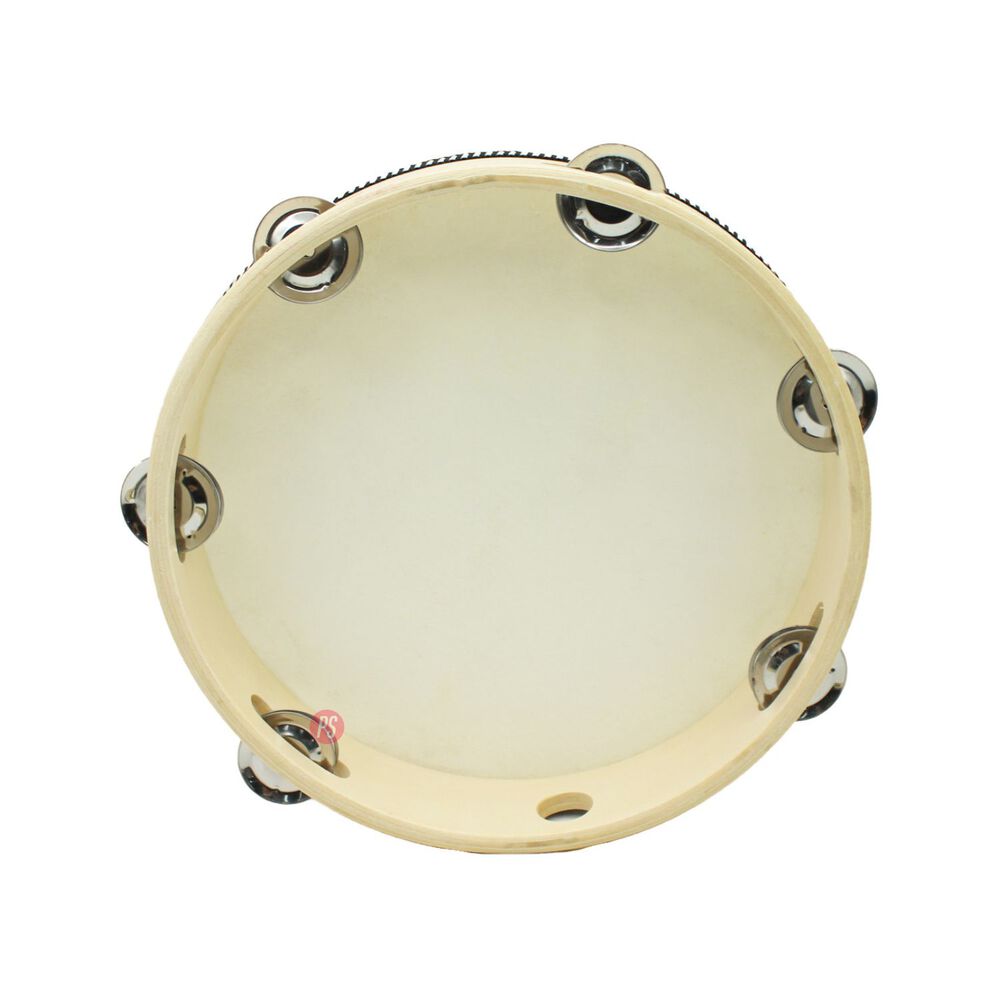 Pandero Tambourine 10 Pulgadas Con 6 Sonajas - Ps image number 1.0