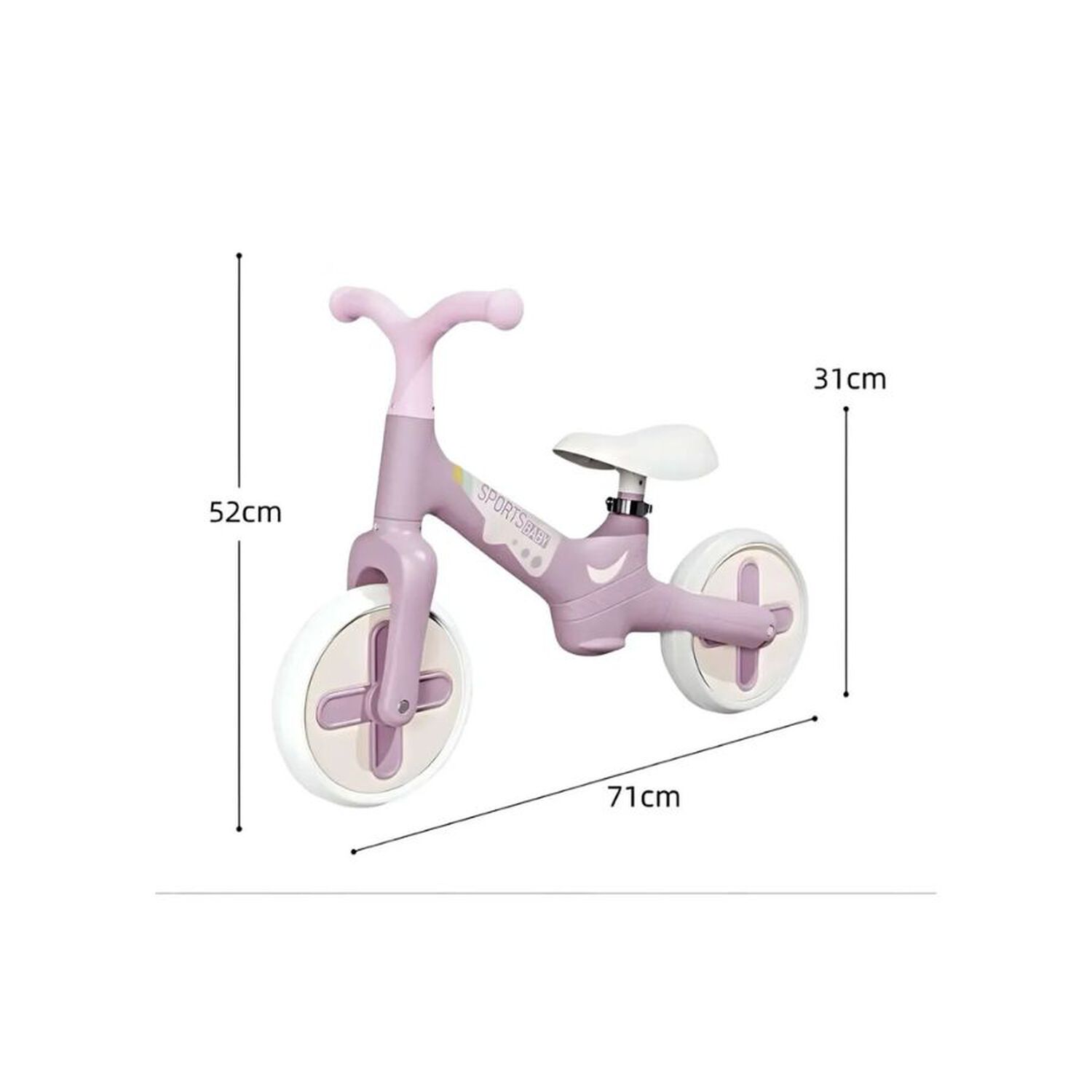 Bicicleta De Aprendizaje Sin Pedales Sports Baby Infantil image number 1.0